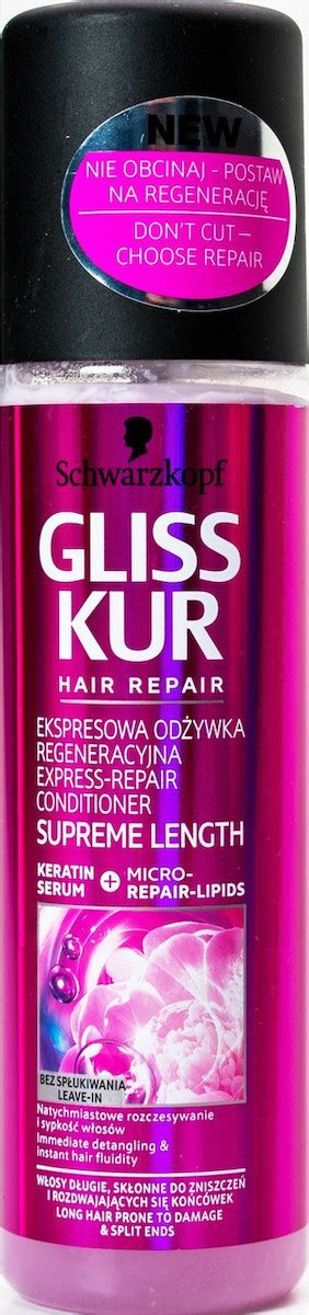 Schwarzkopf Gliss Kur Supreme Length Express Repair Conditioner 200ml