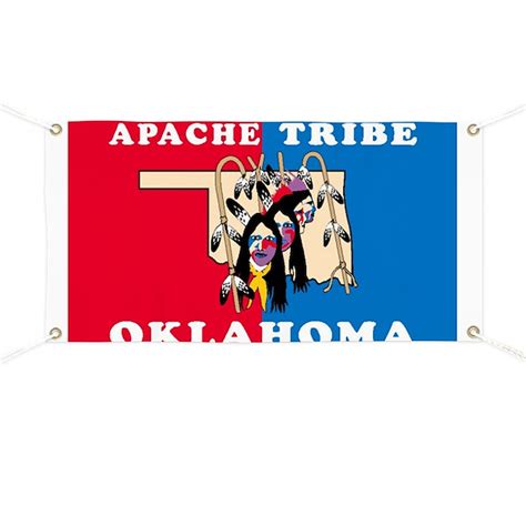 Apache Tribe Of Oklahoma Flag by tribalpride