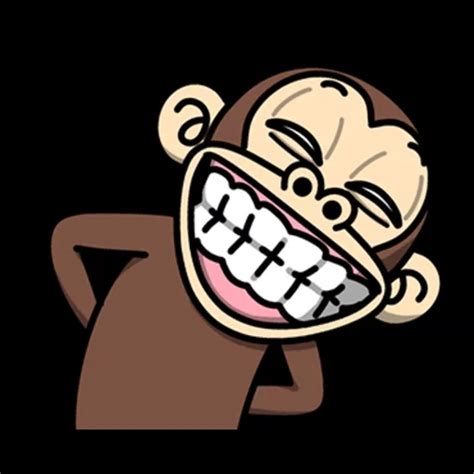 Crazy Funky Monkey 5 Yoursecretlover — Whatsapp Stickers Pack