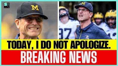 Jim Harbaugh Denies Any Wrongdoing Amid Michigan Allegations Chargers Michiganfootball Nfl