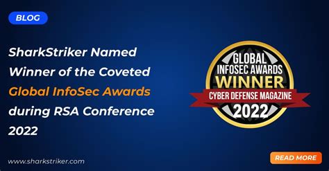 Sharkstriker Named Winner Of The Coveted Global Infosec Awards During