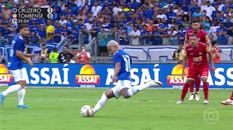 V Deo Todos Os Gols De Cruzeiro X Tombense Futebol Ge