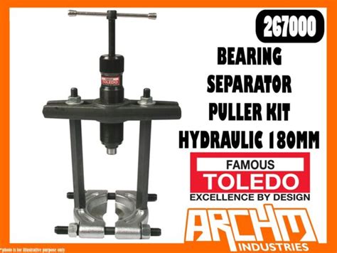 Toledo Bearing Separator Puller Kit Hydraulic 180mm For Sale Online Ebay