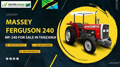 Massey Ferguson Mf Hp Tractors For Sale In Tanzania Youtube