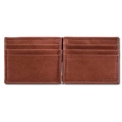 Pineider Country Leather Men S Monoclip Money Clip Wallet