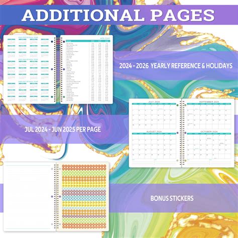 Snapklik.com : Student Planner 2024-2025 - School Planner 2024-2025