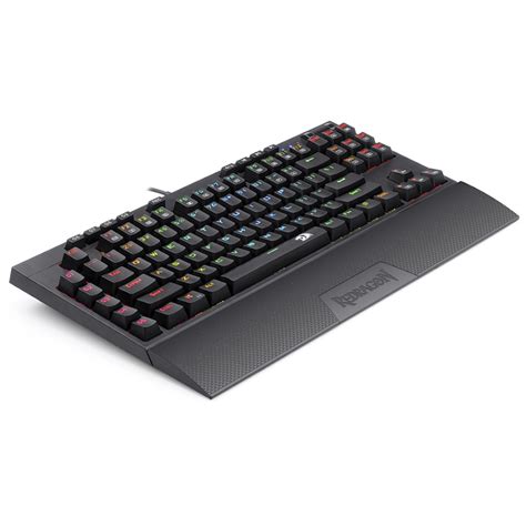 Teclado Mecânico Óptico Redragon Broadsword PRO RGB Switch Brown