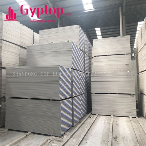 Moisture Resistant Gypsum Board Fireproof Gypsum Board Gypsum Board