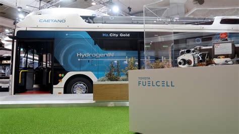 Caetanobus Hydrogen Bus Launched With Toyota 400 Km With One Refill Sustainable Bus