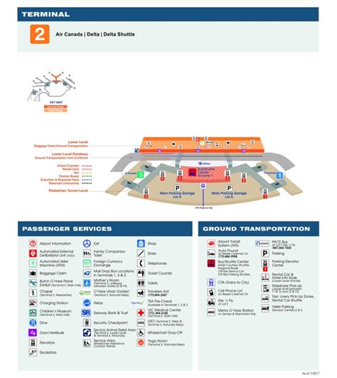 O Hare Airport(ORD) Terminal Maps, Shops, Restaurants, Food Court 2021