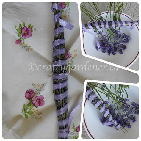 how to make lavender wands