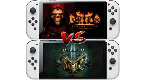 Diablo 2 Resurrected Vs Diablo 3 Eternal Collection Nintendo Switch Editions Comparasion