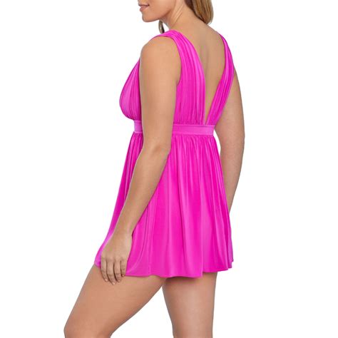 Sonnet Shores V Neck Swim Dress Size New Msrp Pink Ebay