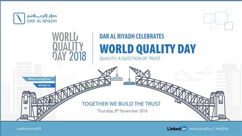 Dar Al Riyadh Group On Twitter We Are Celebrating Worldqualityday By