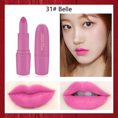 Miss Rose Lipstick Sexy Lip Color Cosmetics Waterproof Long Lasting