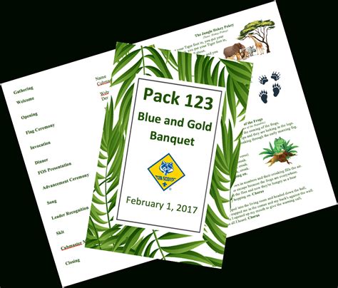 Jungle Theme — Day Camp Shac With Regard To Cub Scout Den Meeting Agenda Template