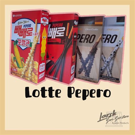 Lotte Pepero Biscuit Stick Shopee Philippines