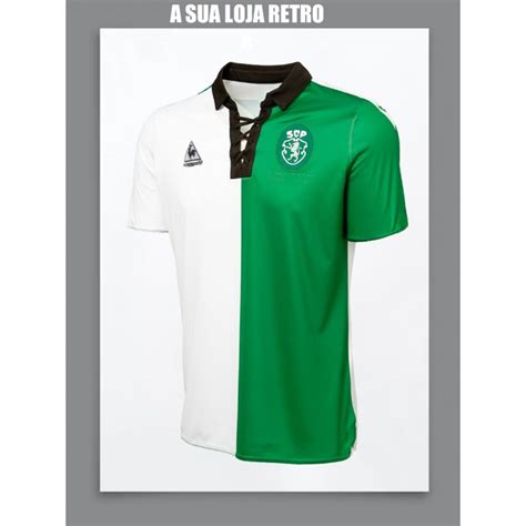 Camisa Retrô Sporting de Portugal Gola Polo POR