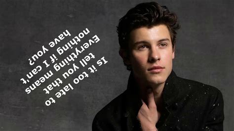 Shawn Mendes If I Cant Have You Lyrics Youtube