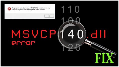 Fix MSVCP MSVCR Dll Error Windows 7 8 10 11 Working YouTube