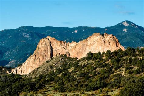 Garden of the Gods Sunrise stock photo. Image of peak - 79985778