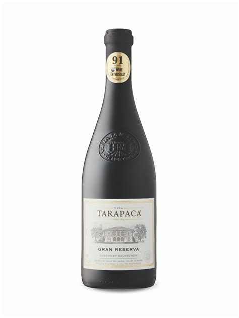 Vina Tarapaca Gran Reserva Cabernet Sauvignon 750Ml | Webster Wine ...