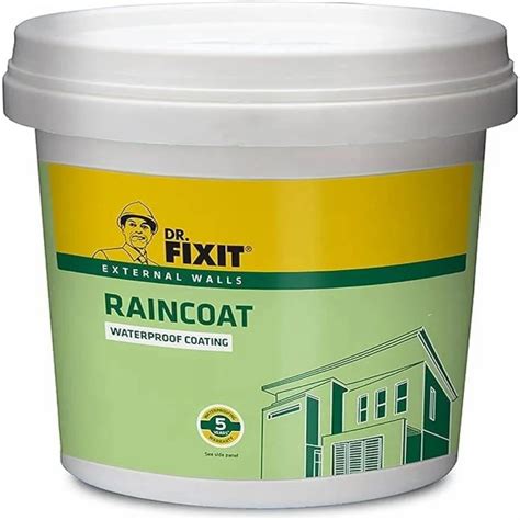 Waterproofing Coating Dr Fixit Raincoat Wpc Packaging Size L