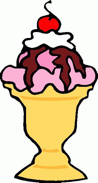 Free Ice Cream Sundae Clipart Pictures Clipartix