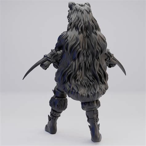 Hot Goblin ベアマスターヌードA ミニチュア ホットゴブリン 獣人戦士