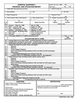 Fillable Online Oshpd Ca FORM 99 PDF Oshpd Ca Fax Email Print PdfFiller