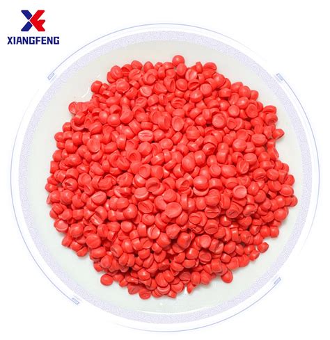 Red Impact Resistance Rigid Pvc Compound Granules For Soft Pipes Garden