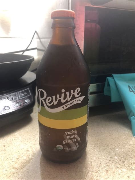 Revive Kombucha Yerba Mate Ginger Reviews Abillion