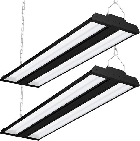 allsmartlife led linear high bay shop light  pack  daylight