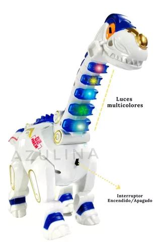 Dinosaurio Robot Machine Luces Sonido Camina Tiranosaurio En Venta En