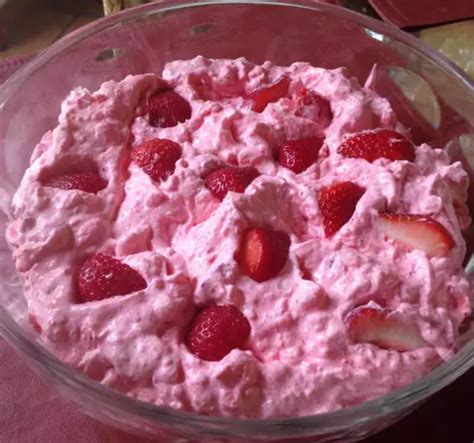 Strawberry Fluff Recipe Easy And Delicious