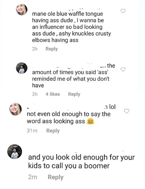 instagram roast battle : r/MurderedByWords