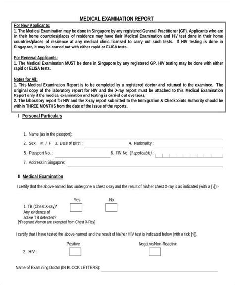 X Ray Report Template Word Professional Templates Report