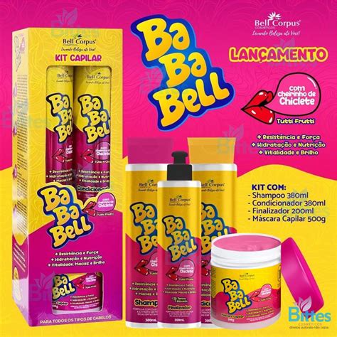 Kit Bababell Tutti Frutti Bell Corpus Cosm Ticos Hidrata O E Nutri O