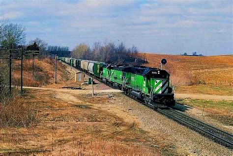 Retro Rails: Burlington Northern Railroad Photography