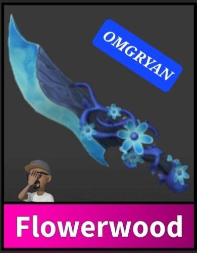 Roblox Murder Mystery 2 Flowerwood Mm2 Godly Knives And Guns Ebay