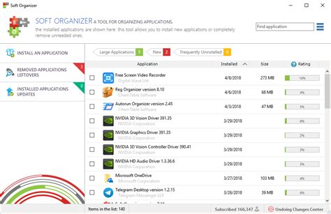 Soft Organizer Pro - Uninstallation Software Download for PC