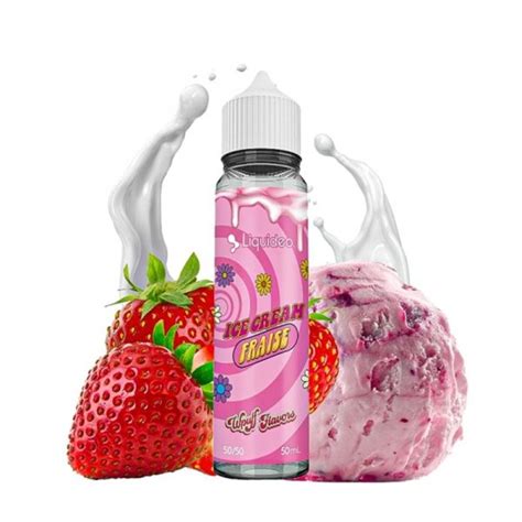 Ice Cream Fraise Mg Ml Liquideo Wpuff Flavors