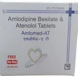 Amlodipine Besilate Atenolol Tablets Prescription At Rs 116 Box In