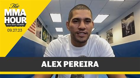 Alex Pereira Talks Jiri Prochazka Fight Sean Stricklands Chances In