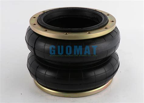 rubber air bellow flange style industrial air spring double convoluted