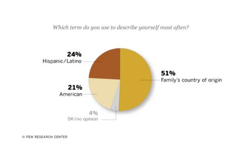 Hispanics And Their Views Of Identity Pew Research Center