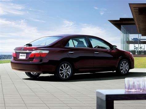 Toyota Premio technical specifications and fuel economy