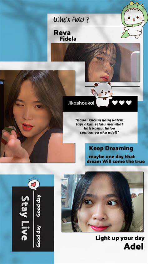 Wallpaper Adel Jkt Edit By Flaminggo On Tik Tok Orang Cantik