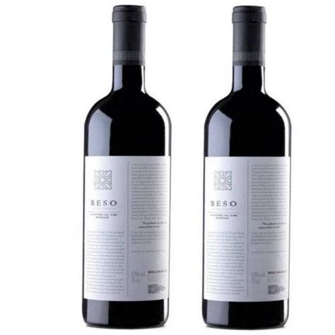 Vin Rouge Beso De Rechenna Crianza 75Cl LOT DE 2 Vin Rouge Vins Rouge