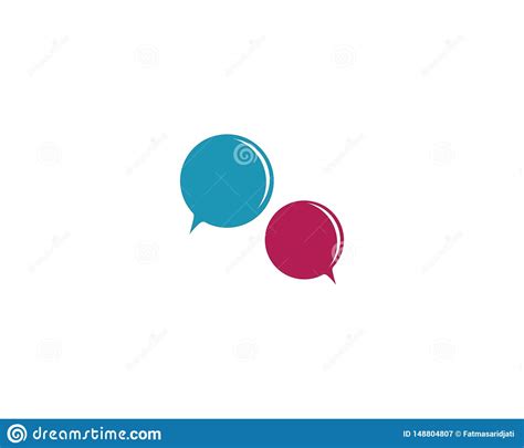 Speech Bubble Symbol Illustration Stock Vector Illustration Of Speech Chat 148804807